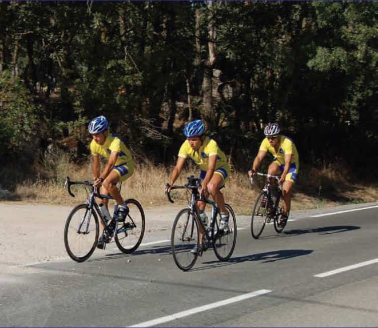 El colectivo de ciclistas